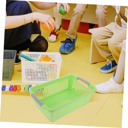 Storage Basket Toy Boxes Classroom Bins Lid for Boys and Girls Toys Organization