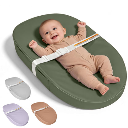 Baby Changing Pad Waterproof Vegan Leather Wipeable