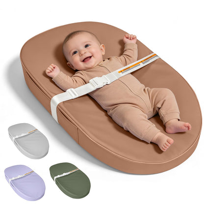 Baby Changing Pad Waterproof Vegan Leather Wipeable