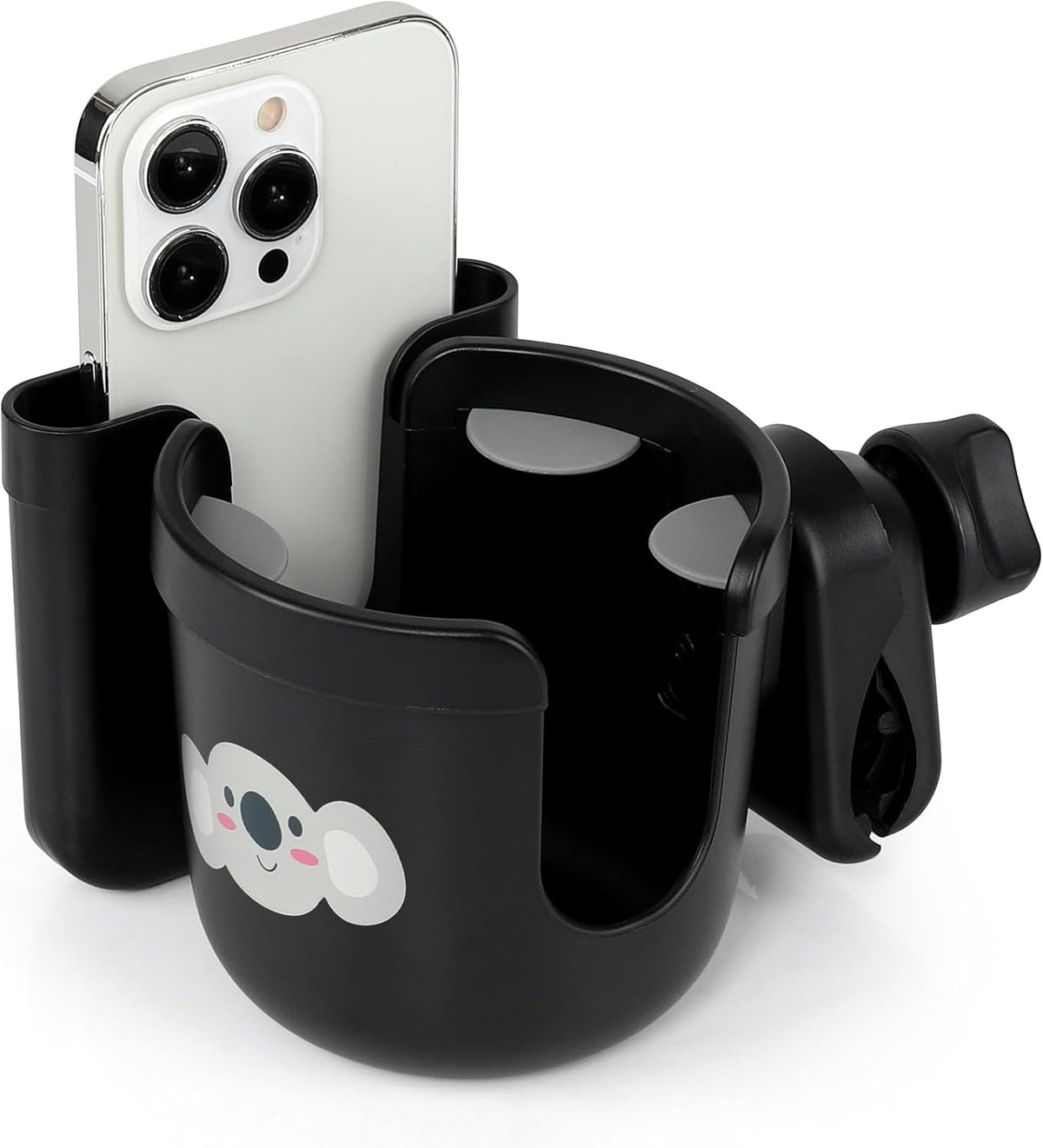  2-in-1 Walker Cup Holder with Phone Holder, Wheelchair Cup Holder