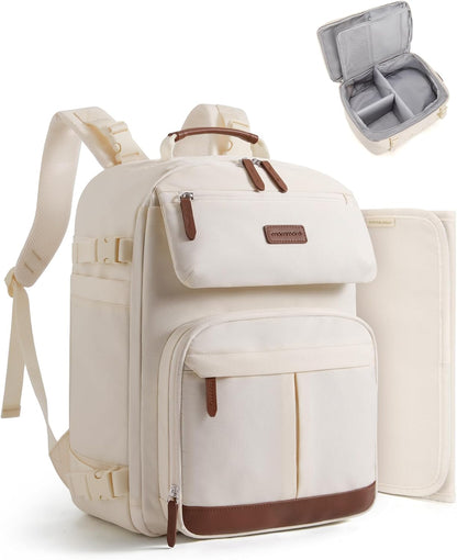 Diaper Bag Backpack Multi-Pocket Travel Baby Bag with Changing Pad