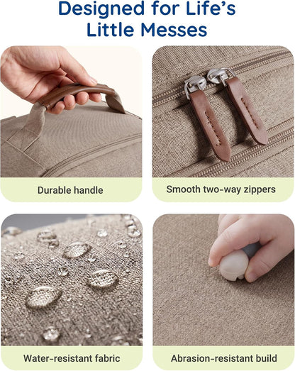 Diaper Bag Backpack Multi-Pocket Travel Baby Bag with Changing Pad