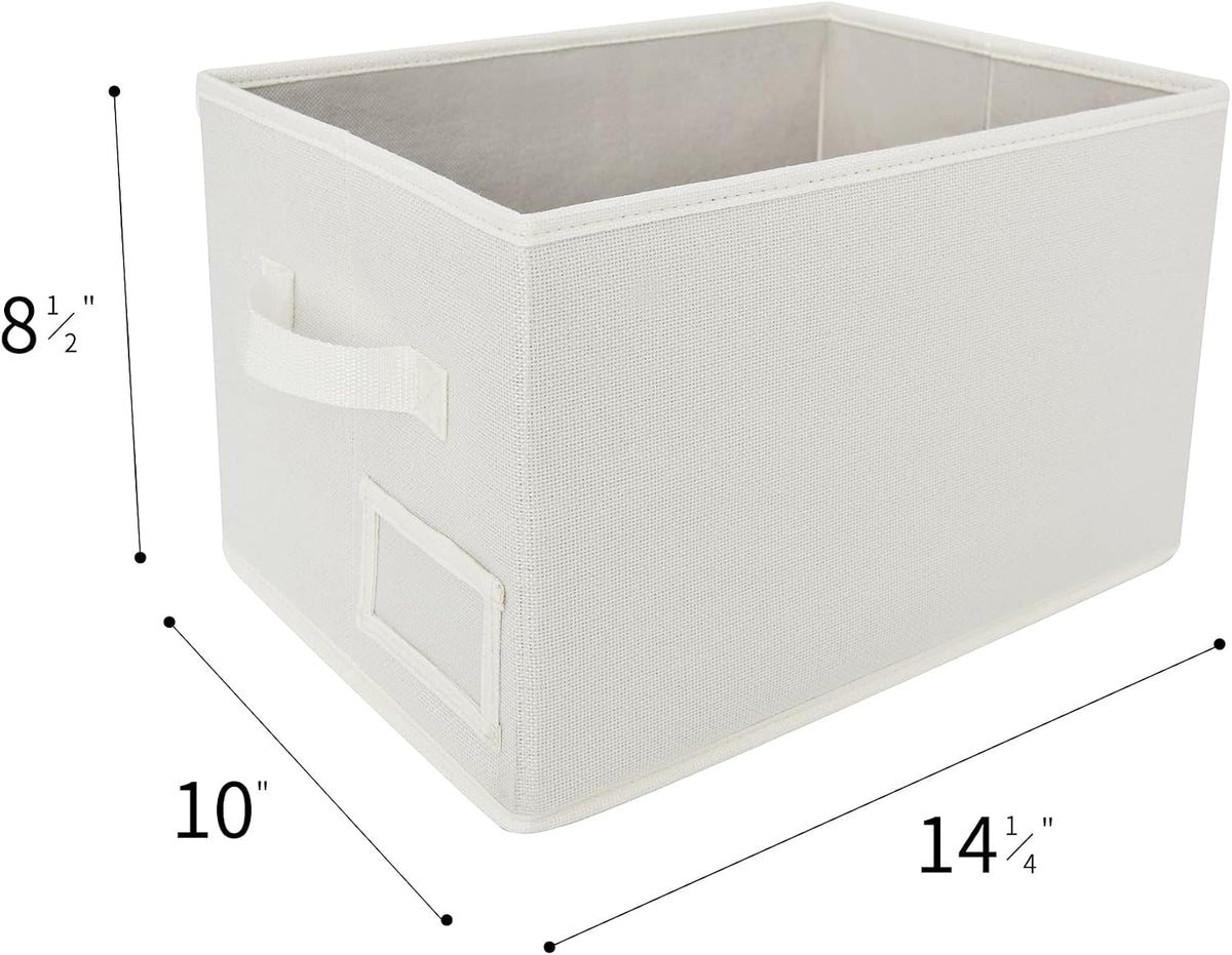 Bundle of 1-Pack Over The Door Storage Organizer & 3-Pack Clothing Storage Bins