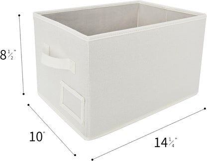 Bundle of 1-Pack Over The Door Storage Organizer & 3-Pack Clothing Storage Bins