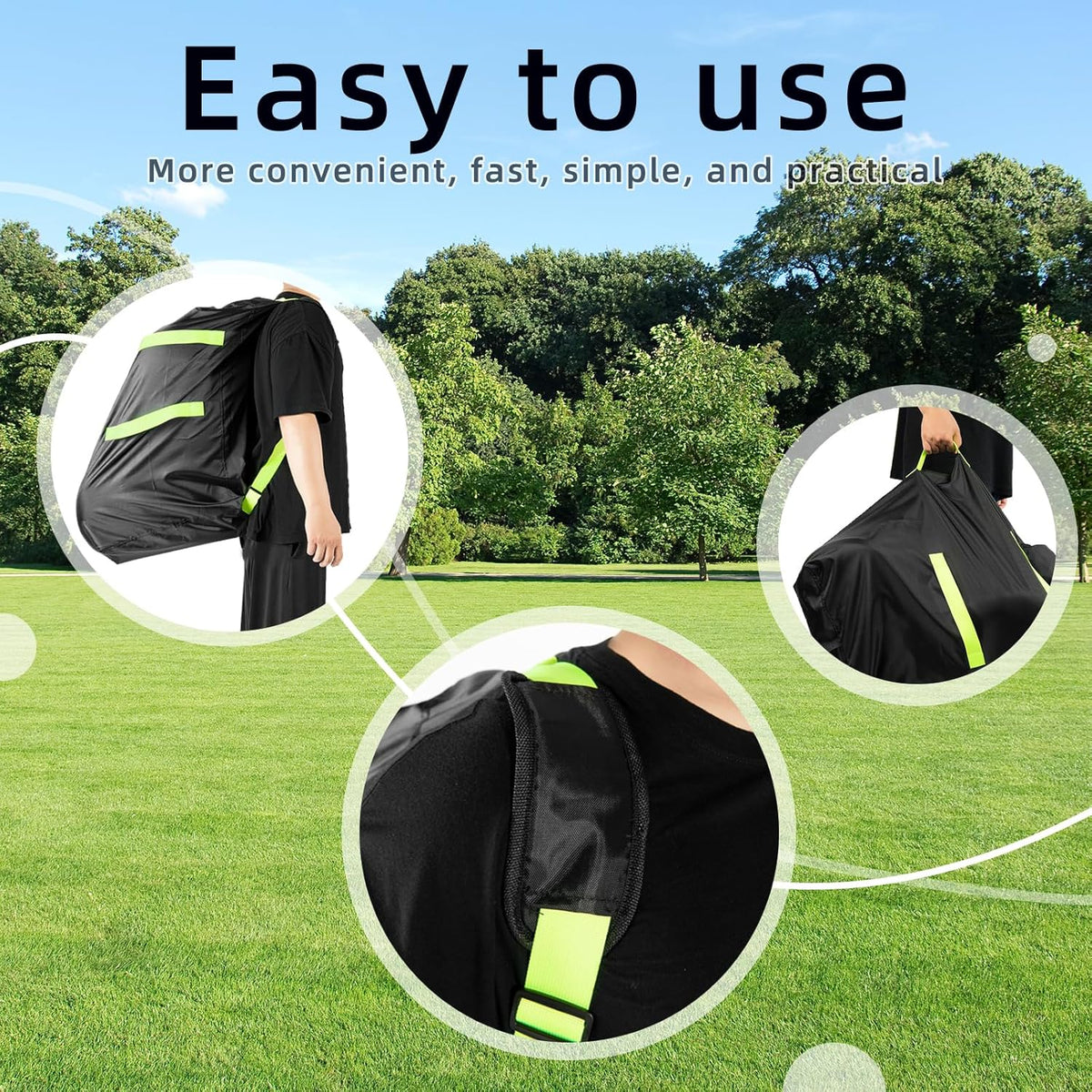 Car Seat Travel Bag,Double Waterproof Oxford Gate Check Bags