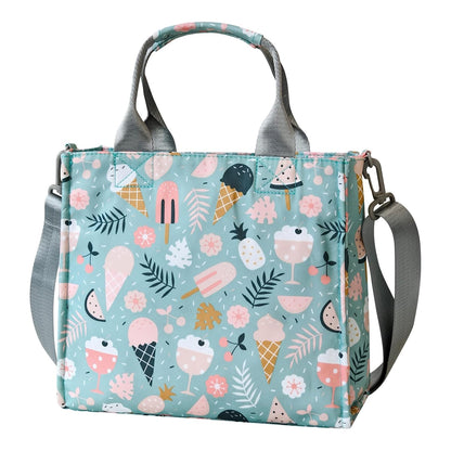 Small Diaper Bag Tote Waterproof Travel Mini Diaper Bag Multi-Function Baby Handbag Crossbody Purse(Cute Dinosaur)