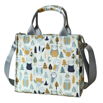 Small Diaper Bag Tote Waterproof Travel Mini Diaper Bag Multi-Function Baby Handbag Crossbody Purse(Cute Dinosaur)