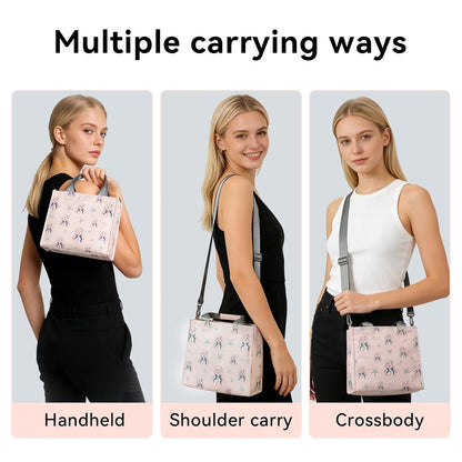Small Diaper Bag Tote Waterproof Travel Mini Diaper Bag Multi-Function Baby Handbag Crossbody Purse(Cute Dinosaur)