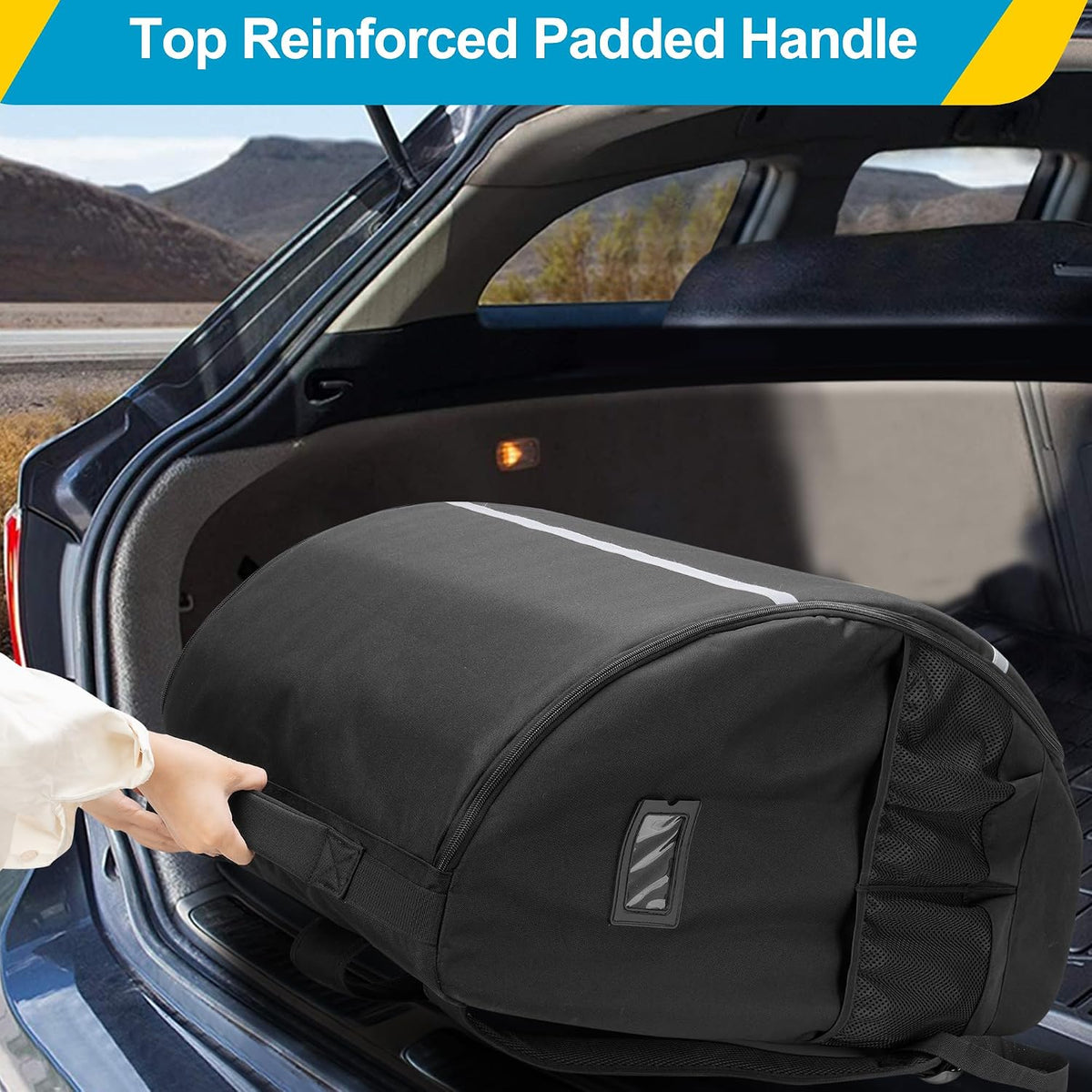 Car Seat Stroller Travel Bag Compatible with Doona, Gate Check Backpack