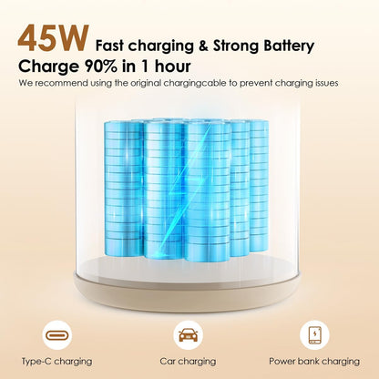 Portable Milk Warmer for Travel, 45W Fast Charging Bottle Warmer 17oz