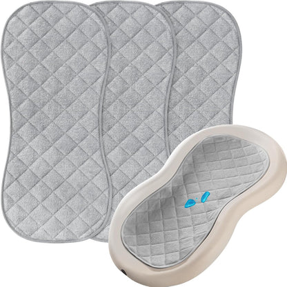 Changing Pad Liner Waterproof 3 Pack Fits for Peanut Shape Changing Pad