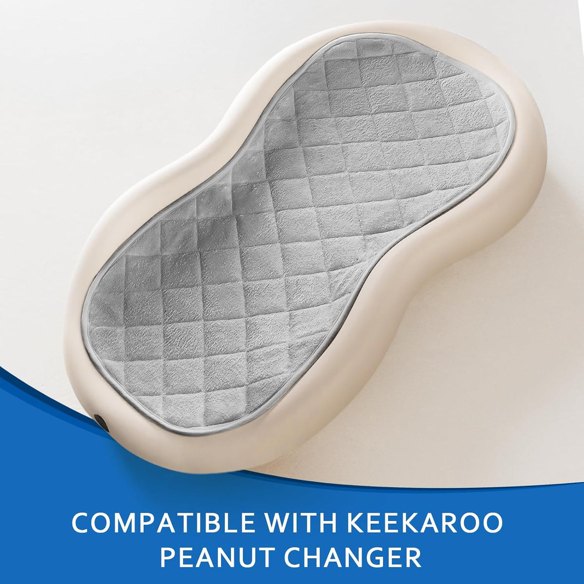 Changing Pad Liner Waterproof 3 Pack Fits for Peanut Shape Changing Pad