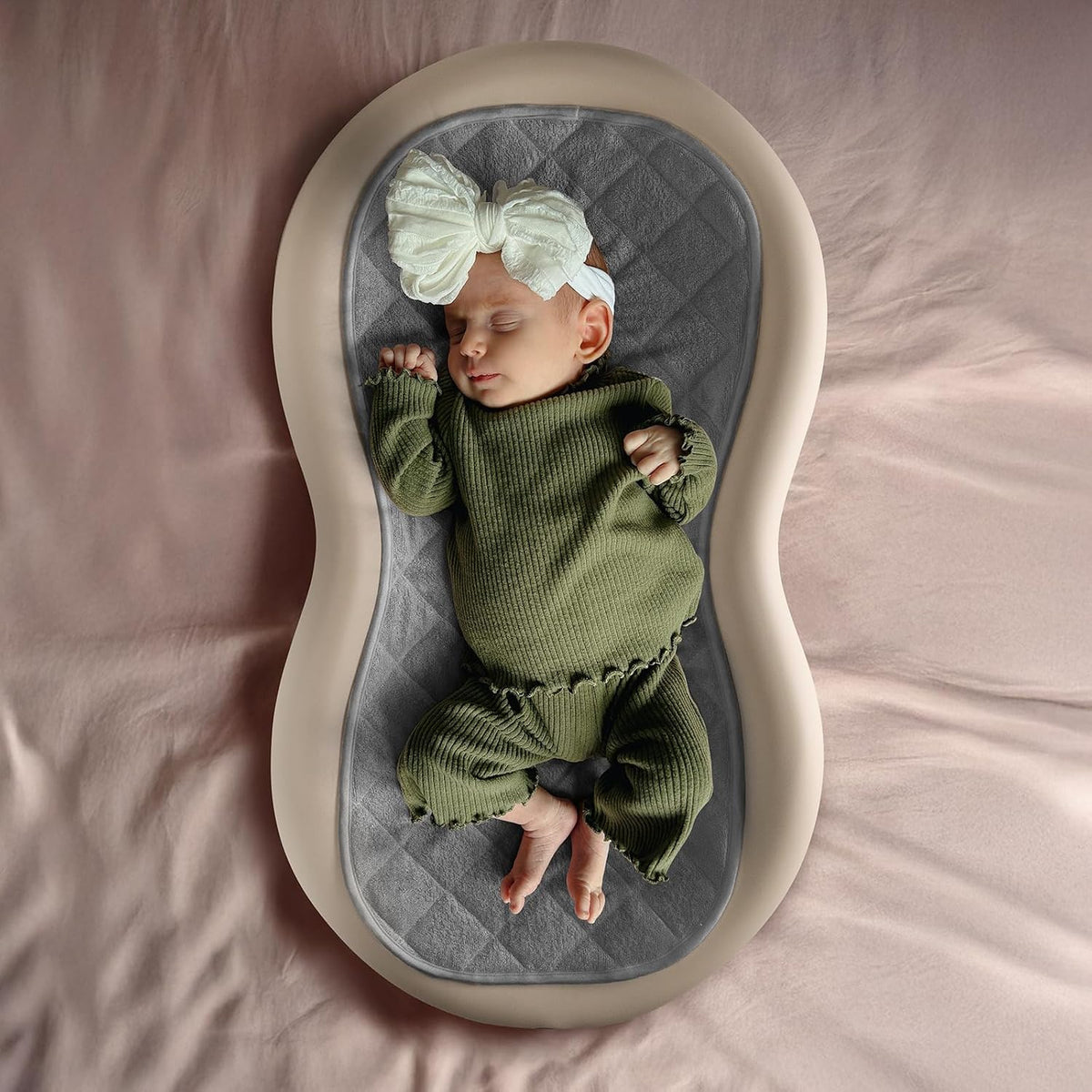 Changing Pad Liner Waterproof 3 Pack Fits for Peanut Shape Changing Pad