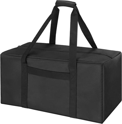 36-Inch Large Travel Duffle Bag, 100L Heavy Duty Luggage, Black
