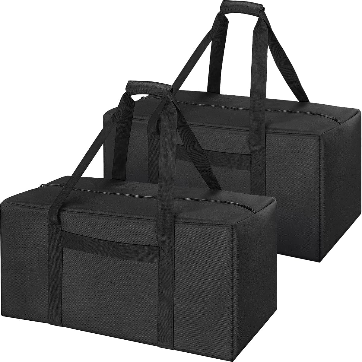 36-Inch Large Travel Duffle Bag, 100L Heavy Duty Luggage, Black