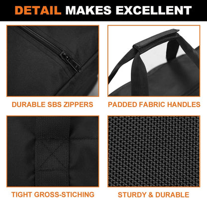 36-Inch Large Travel Duffle Bag, 100L Heavy Duty Luggage, Black
