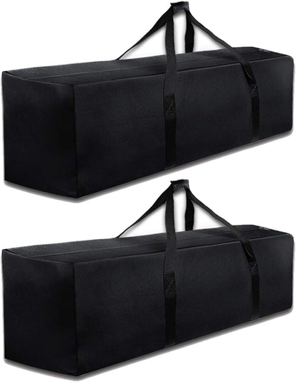 36-Inch Large Travel Duffle Bag, 100L Heavy Duty Luggage, Black