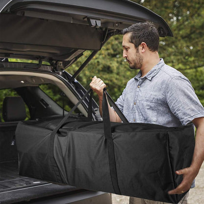 36-Inch Large Travel Duffle Bag, 100L Heavy Duty Luggage, Black