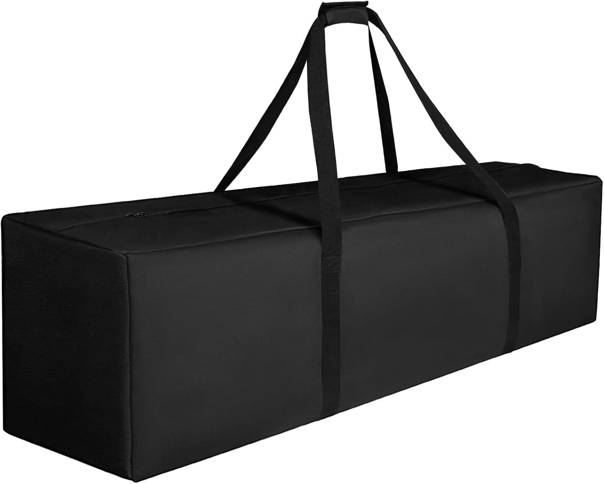 36-Inch Large Travel Duffle Bag, 100L Heavy Duty Luggage, Black
