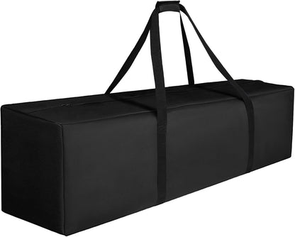 36-Inch Large Travel Duffle Bag, 100L Heavy Duty Luggage, Black