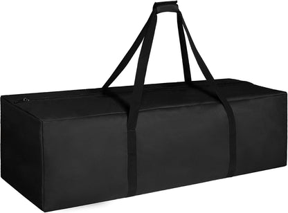 36-Inch Large Travel Duffle Bag, 100L Heavy Duty Luggage, Black