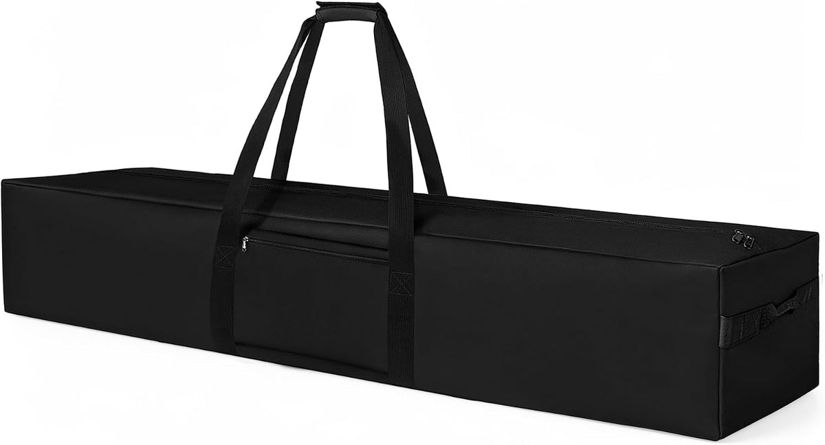36-Inch Large Travel Duffle Bag, 100L Heavy Duty Luggage, Black