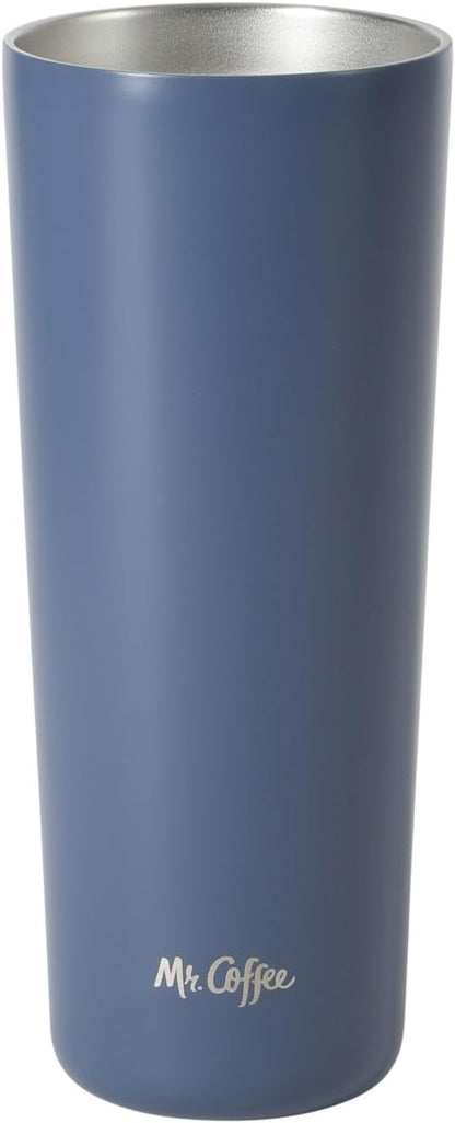 Java Quest 16 oz Double Wall Stainless Steel Tumbler with Lid & Reusable Straw, Insulated Thermal Drink Cup for Hot & Cold Beverages, Teal