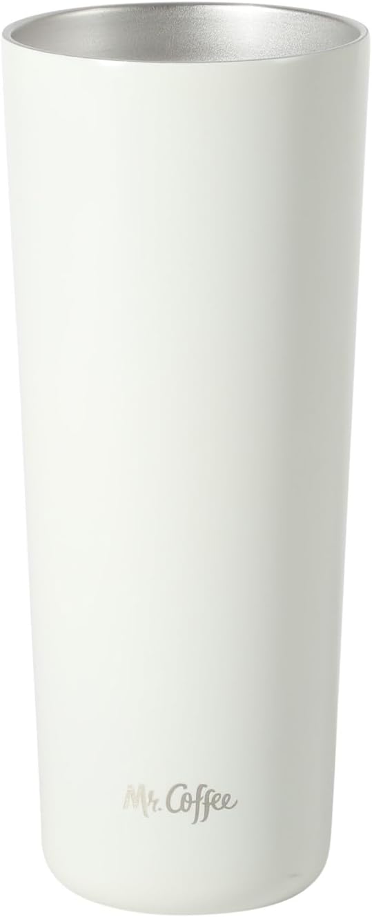 Java Quest 16 oz Double Wall Stainless Steel Tumbler with Lid & Reusable Straw, Insulated Thermal Drink Cup for Hot & Cold Beverages, Teal
