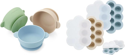 3 Pack Baby Bowls & Baby Food Freezer Tray