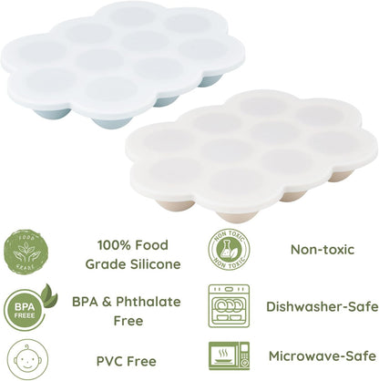 3 Pack Baby Bowls & Baby Food Freezer Tray