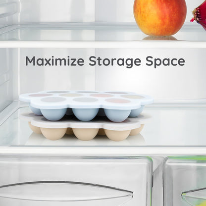 3 Pack Baby Bowls & Baby Food Freezer Tray