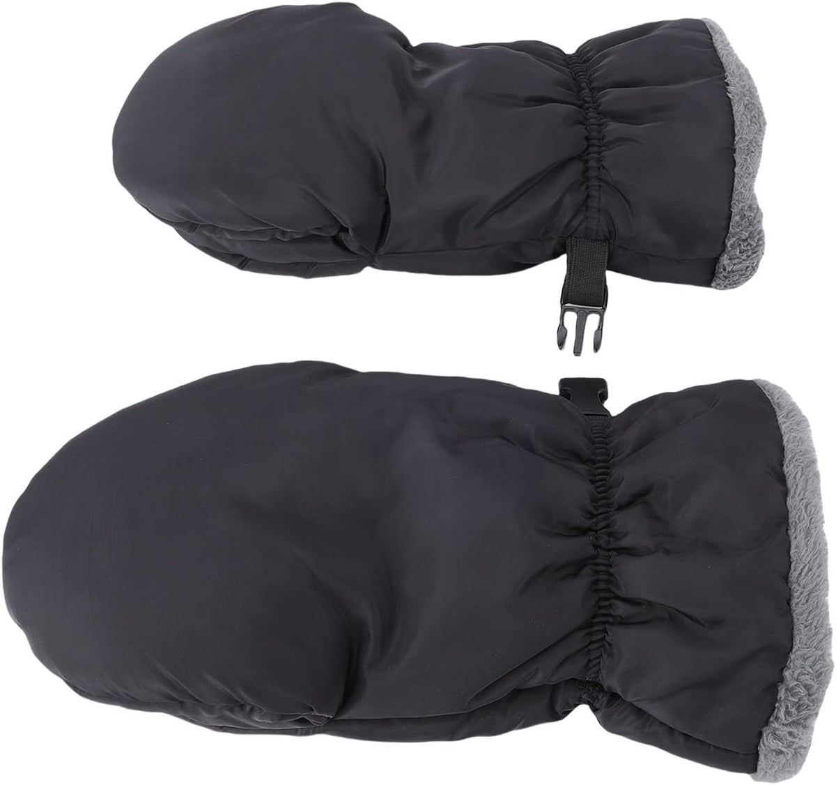 Stroller Hand Muffs Winter Thick Warm Gloves for Outdoor Strolls with Adjustable Straps Baby Stroller Accessories
