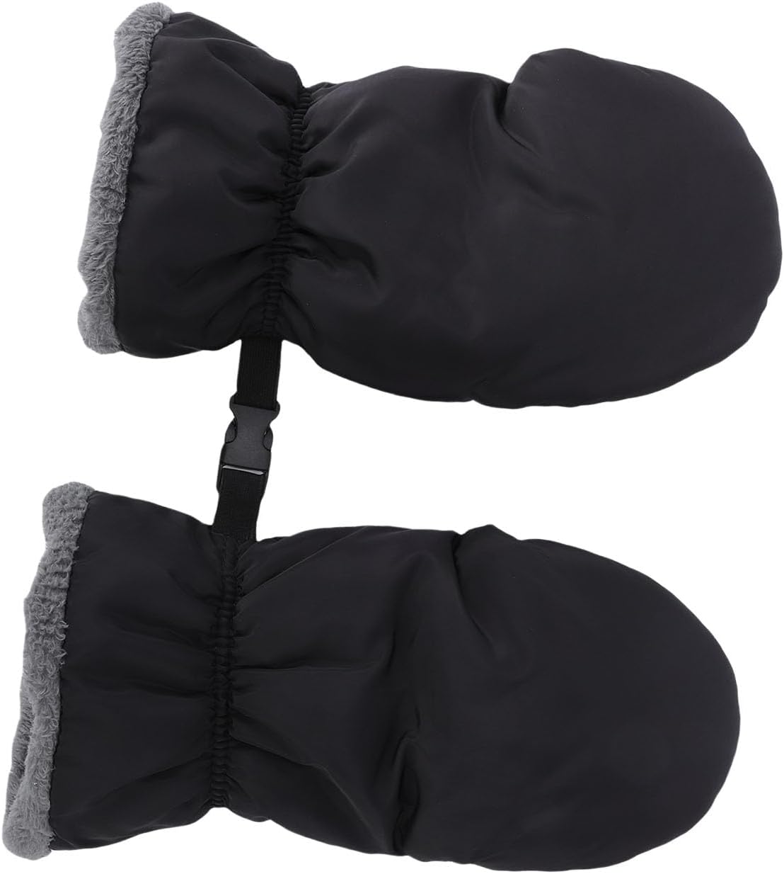 Stroller Hand Muffs Winter Thick Warm Gloves for Outdoor Strolls with Adjustable Straps Baby Stroller Accessories