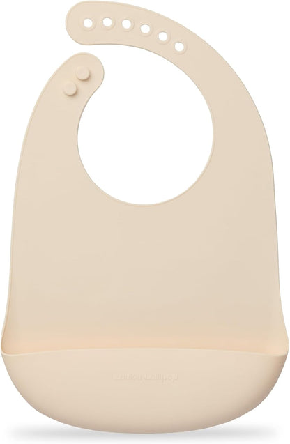 Soft, Waterproof Silicone Feeding Bib