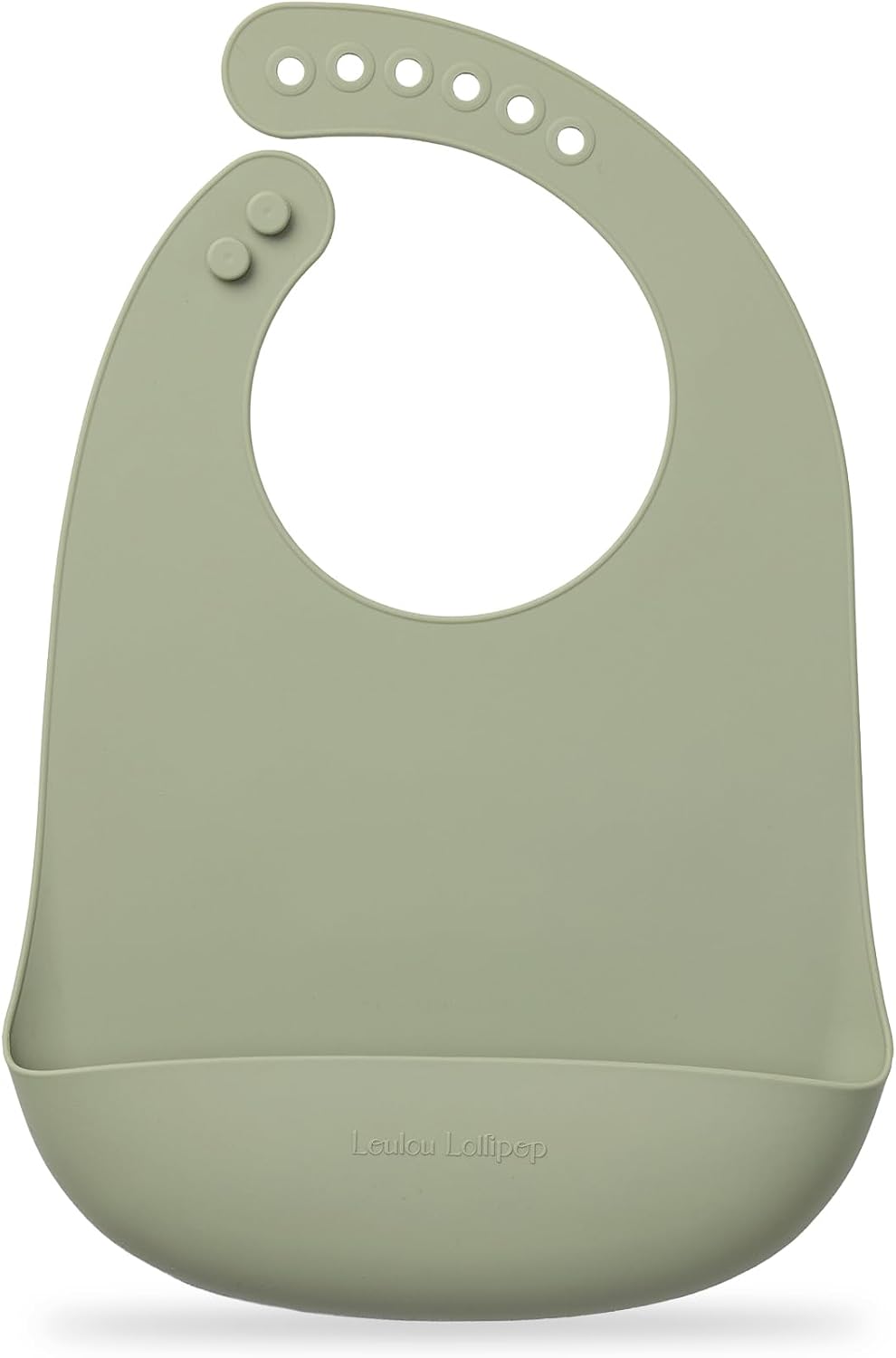 Soft, Waterproof Silicone Feeding Bib