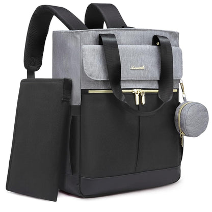 Diaper Bag Backpack,Tote Bag with Insulated Pockets Changing Pad
