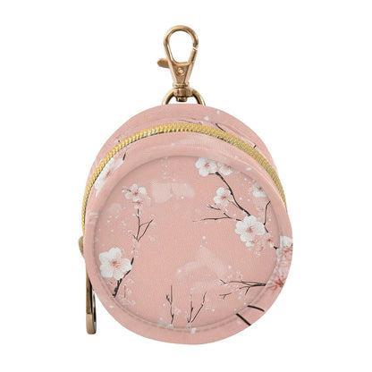 Beautiful Cherry Blossoms Baby Pacifier Holder Case, Dustproof Portable Storage Box for Diaper Bag Purse, Pacifier Storage Container for Boys & Girls