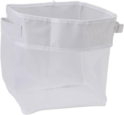 Bath Toy Storage Net Organizer Mesh Shower Caddy with Zippered Bottom and Flexible Hanging Options for Kids Bathroom Decor and Toy Organization