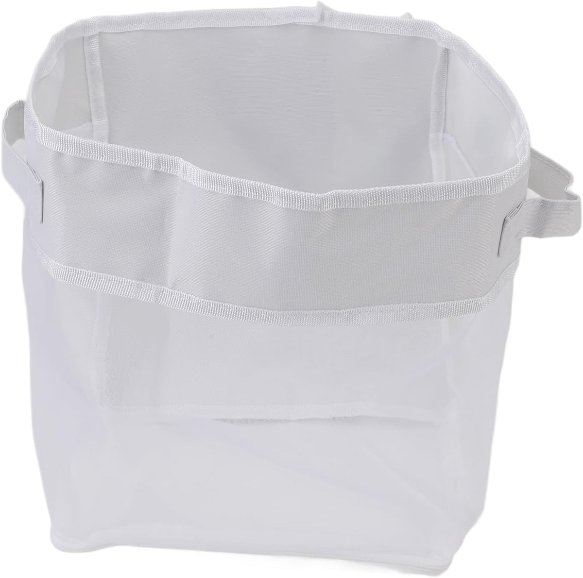Bath Toy Storage Net Organizer Mesh Shower Caddy with Zippered Bottom and Flexible Hanging Options for Kids Bathroom Decor and Toy Organization