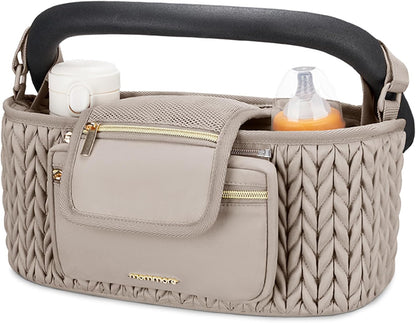 Universal Stroller Organizer with Insulated Cup Holders