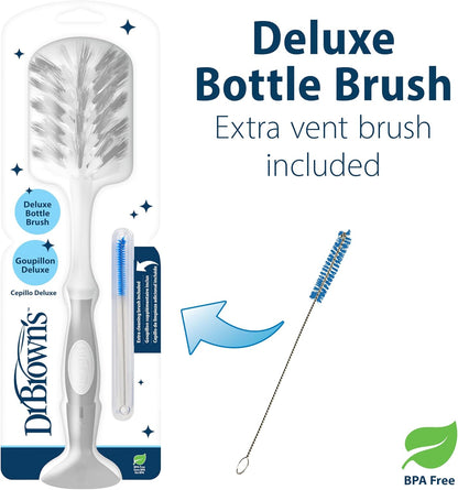Deluxe Bottle Brush, Gray