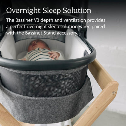 Bassinet V3 - Fits with Vista, Cruz, Ridge Strollers - Owen