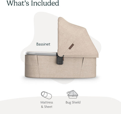 Bassinet V3 - Fits with Vista, Cruz, Ridge Strollers - Owen