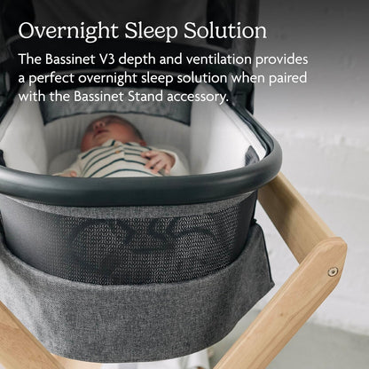 Bassinet V3 - Fits with Vista, Cruz, Ridge Strollers - Owen