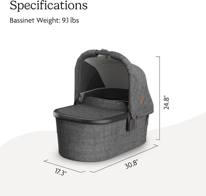 Bassinet V3 - Fits with Vista, Cruz, Ridge Strollers - Owen