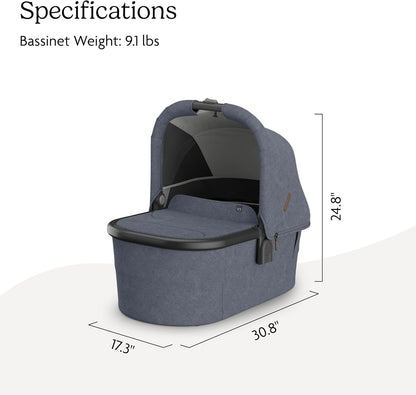 Bassinet V3 - Fits with Vista, Cruz, Ridge Strollers - Owen