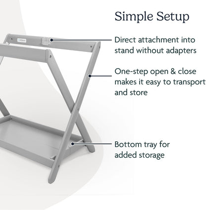 Bassinet V3 - Fits with Vista, Cruz, Ridge Strollers - Owen