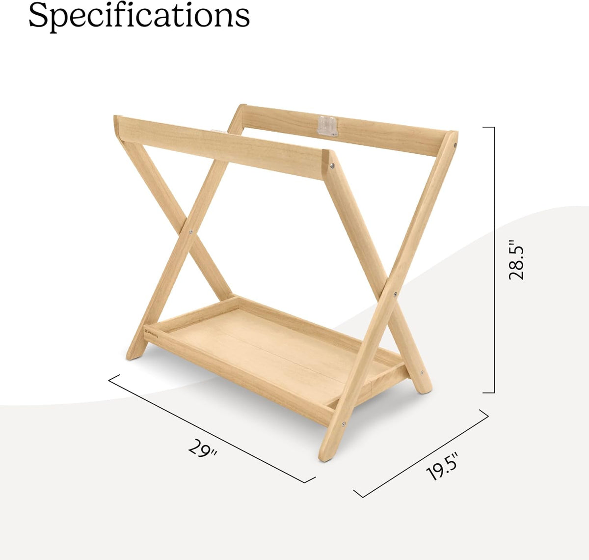 Bassinet V3 - Fits with Vista, Cruz, Ridge Strollers - Owen