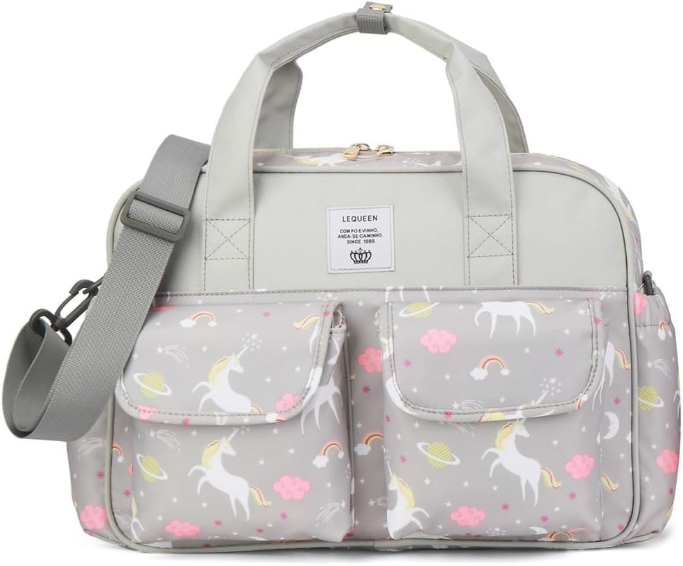 Diaper Bag Tote,Mommy Bag for Hospital,Crossbody Waterproof Baby Storafe Bag,Cute Baby Nappy Bag for Mom