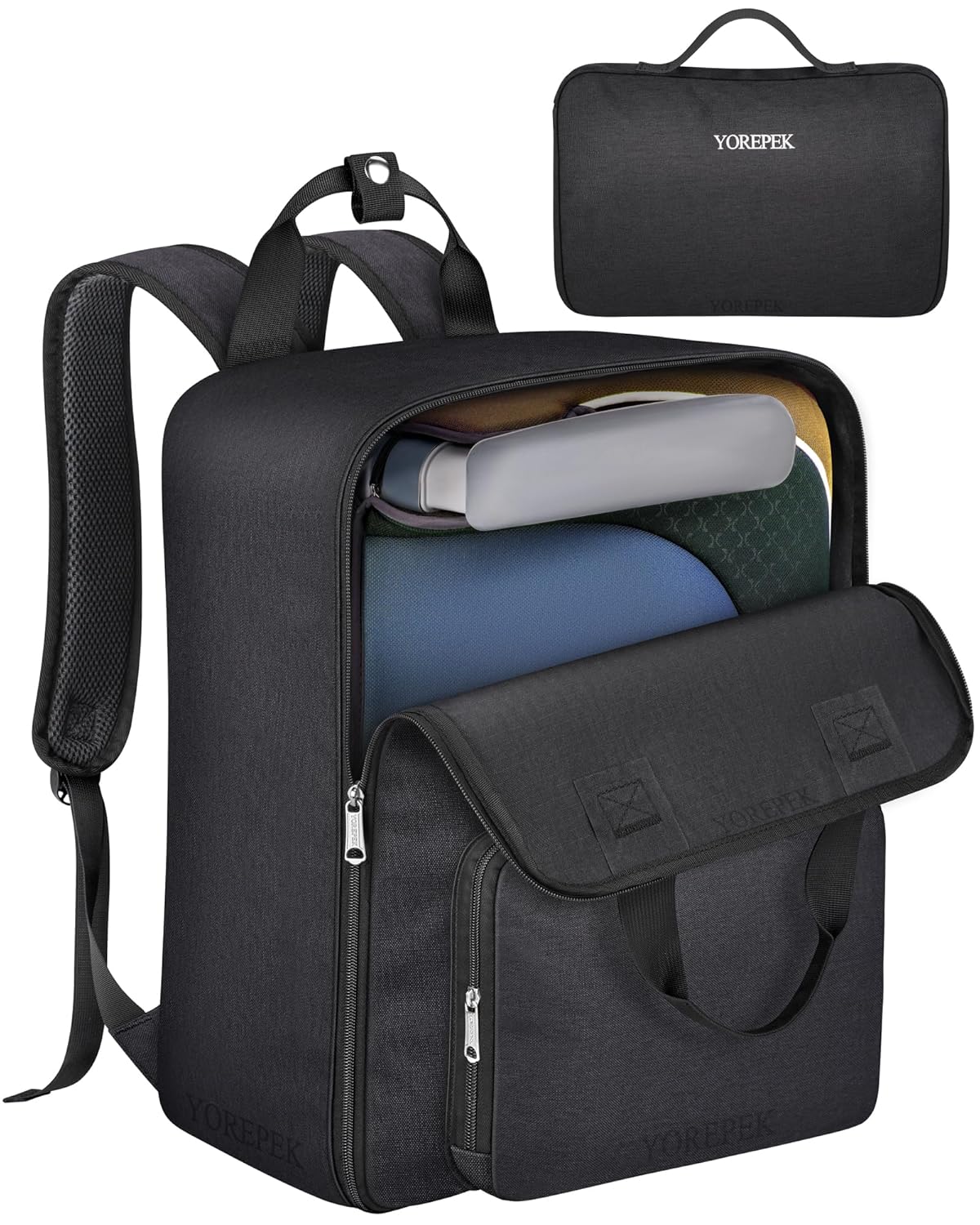 Backless Booster Car Seat Travel Bag for Airplane